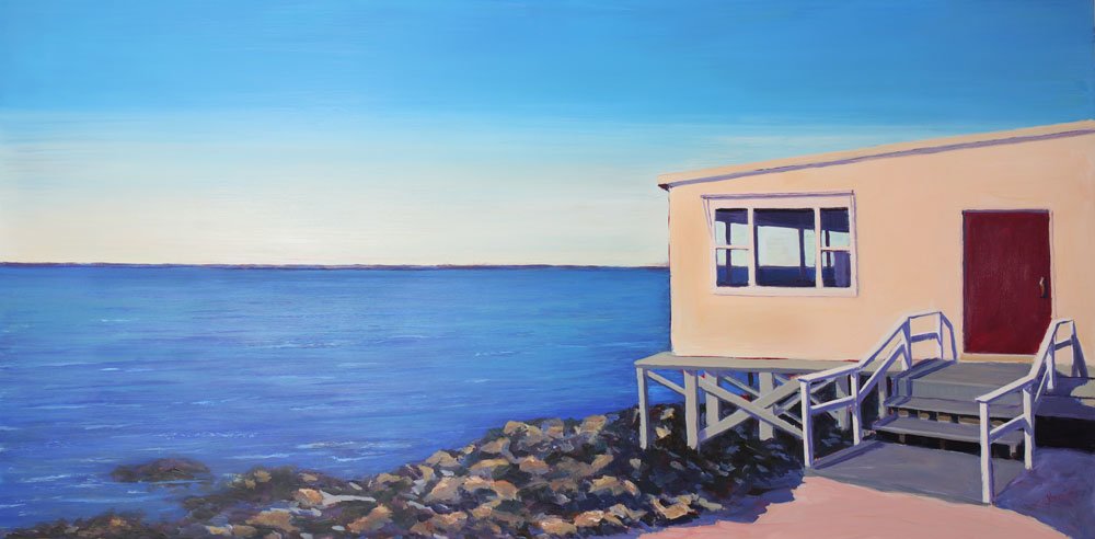 Soundview - Open Edition Canvas Print - Liza Pruitt