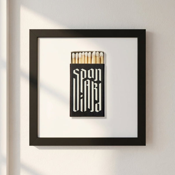 Spaniard Matchbox Framed Print - Liza Pruitt