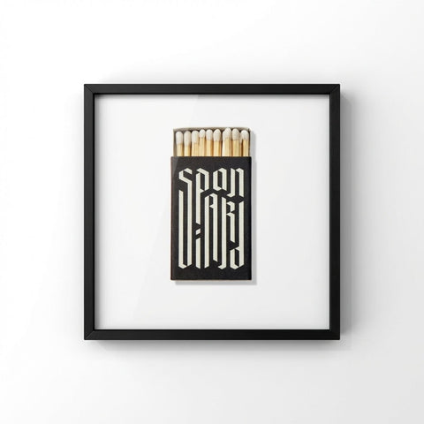 Spaniard Matchbox Framed Print - Liza Pruitt