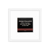 Sparks Steak House Matchbox Framed Print - Liza Pruitt