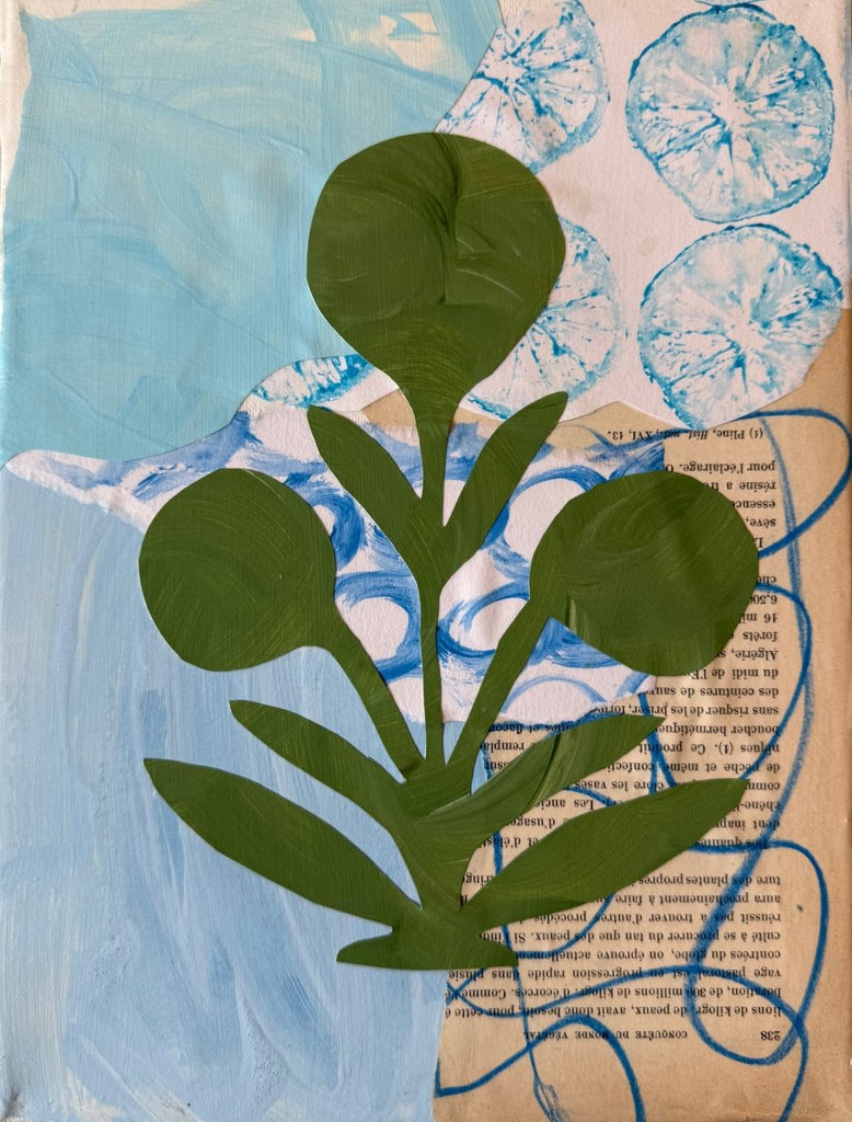 Spring Fling | 12" h x 9" w - Liza Pruitt