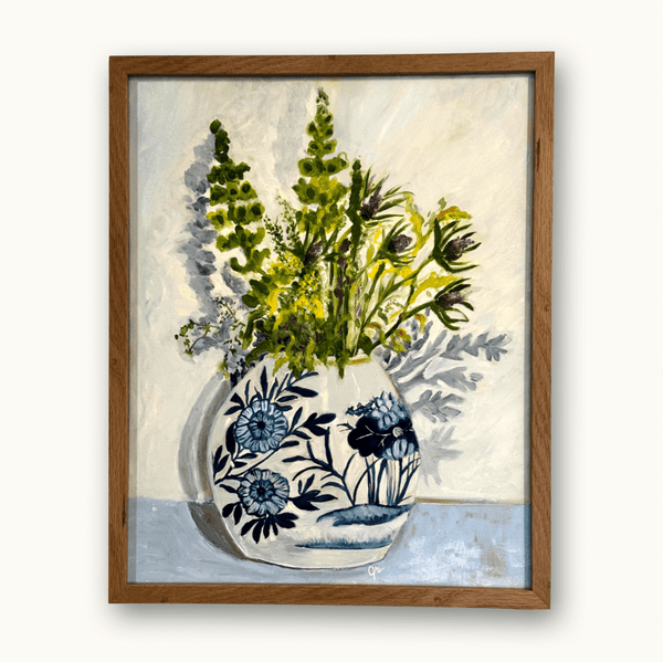 Spring flowers | 20" h x 16" w | Framed - Liza Pruitt