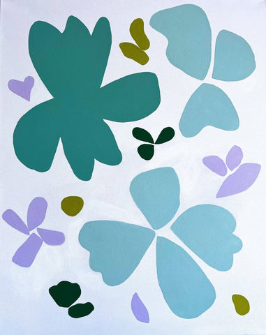 Spring Green | 24" h x 18" w | Framed - Liza Pruitt