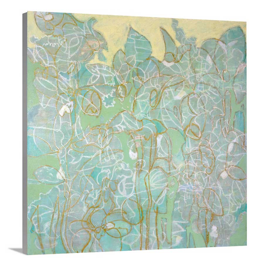 Sprites in the Garden - Open Edition Canvas Print - Liza Pruitt