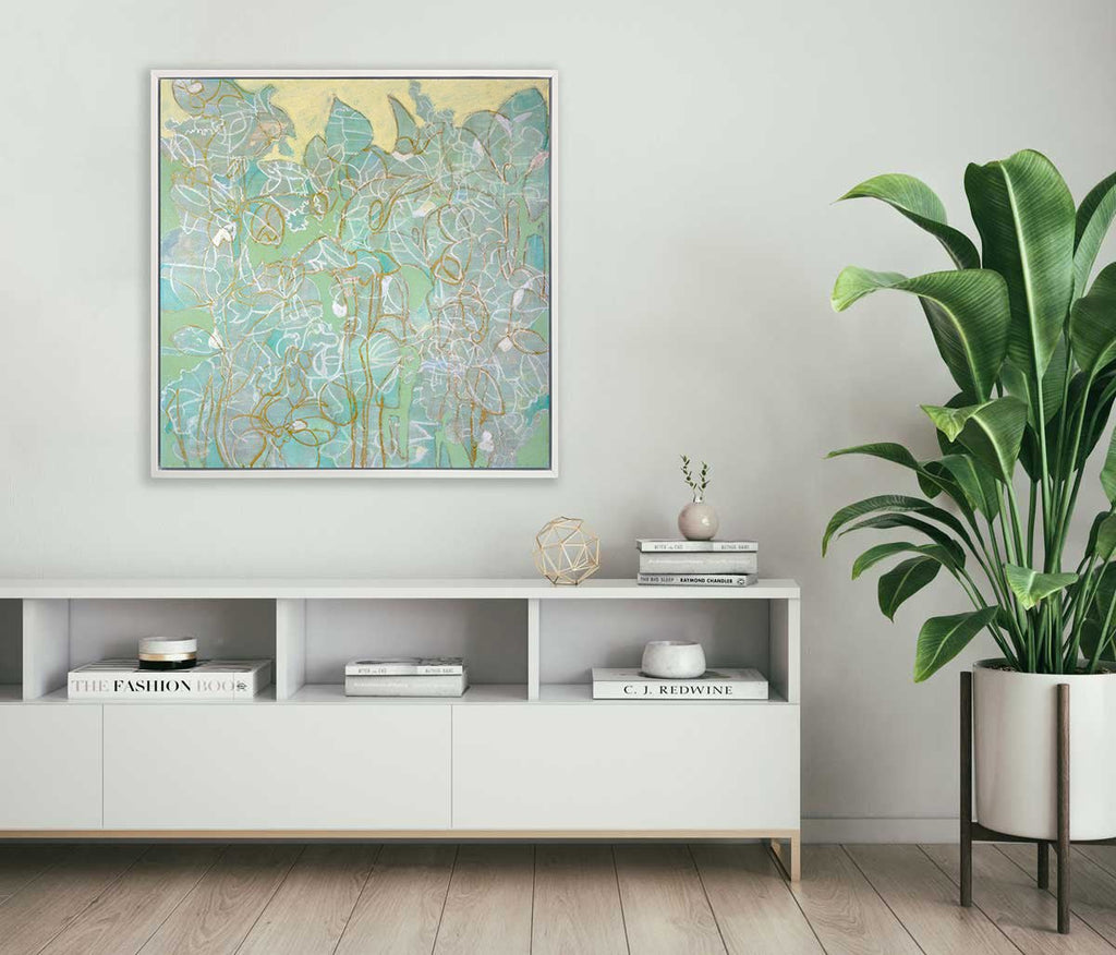 Sprites in the Garden - Open Edition Canvas Print - Liza Pruitt