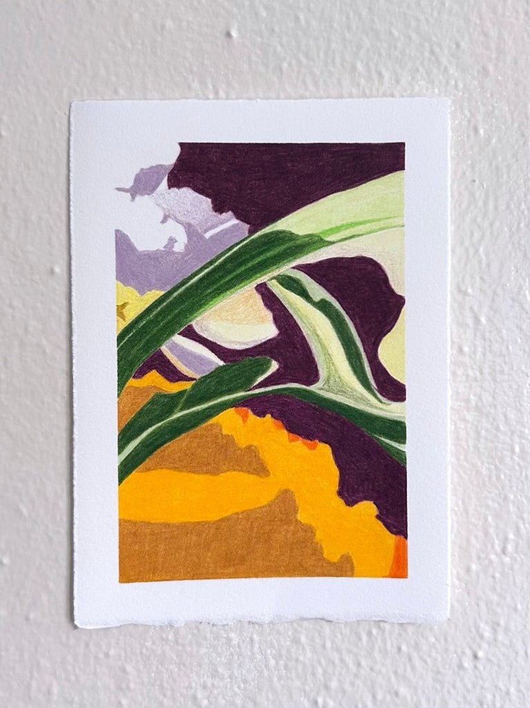 Stem Song | 7" h x 5” w | Unframed - Liza Pruitt