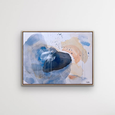 Storm Chaser’s Delight | 30" h x 40” w | Framed - Liza Pruitt