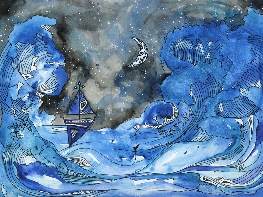 Storm - Open Edition Canvas Print - Liza Pruitt