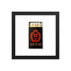 Strip House Matchbox Framed Print - Liza Pruitt