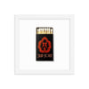 Strip House Matchbox Framed Print - Liza Pruitt