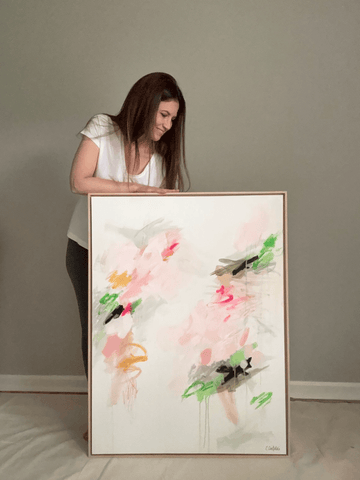 Sugar Magnolia | 40" h x 30" w | Framed - Liza Pruitt