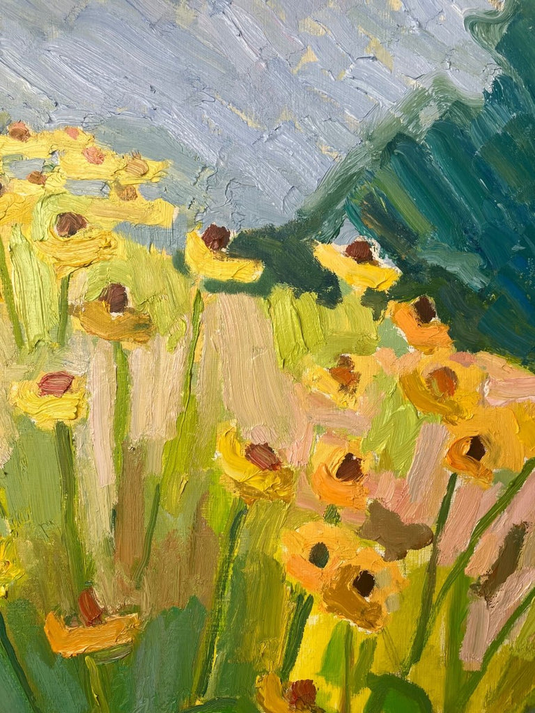 Summer flowers | 30" h x 30" w - Liza Pruitt