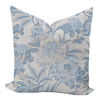 Summer Peony in Blue Pillow Cover by GP&J Baker - Liza Pruitt
