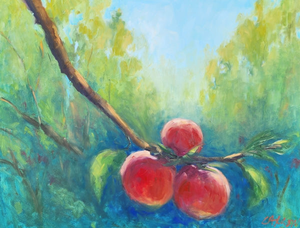 Summer's Bounty | 30" h x 40" w - Liza Pruitt