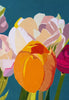 Sun and Moon Flower | 24" h x 18" w - Liza Pruitt