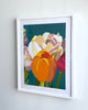 Sun and Moon Flower | 24" h x 18" w - Liza Pruitt