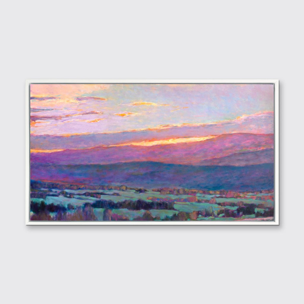 Sun Behind the Foothills - Limited Edition Canvas Print - Liza Pruitt