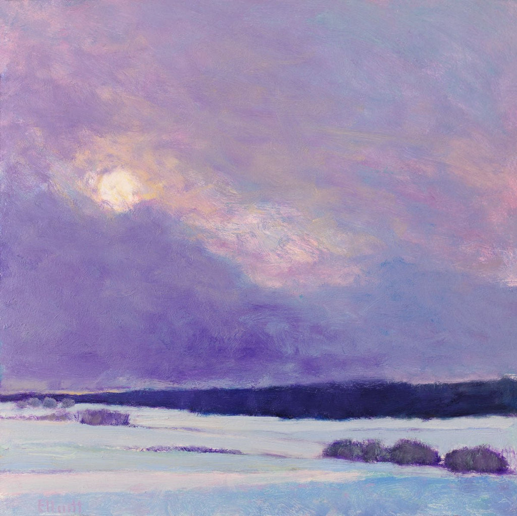 Sun on Snow II - Limited Edition Canvas Print - Liza Pruitt