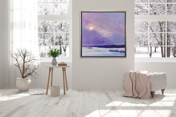 Sun on Snow II - Limited Edition Canvas Print - Liza Pruitt