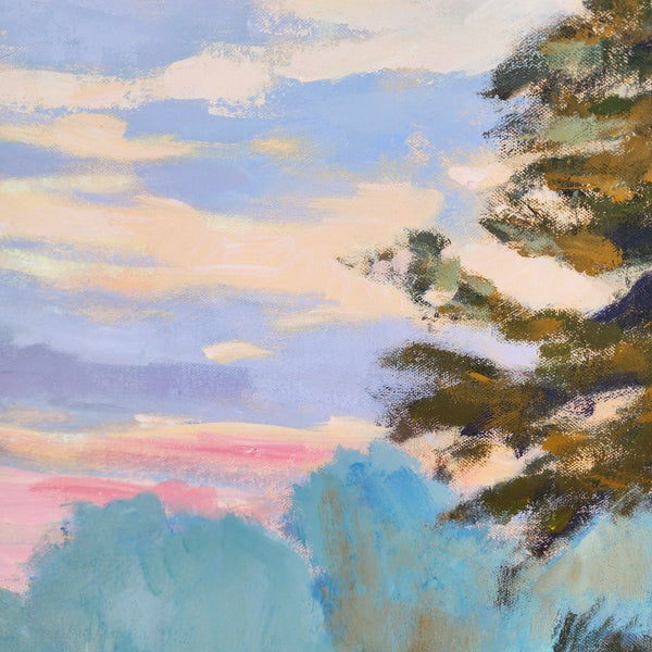 Sun Rising Over the Sounds | 36" h x 48" w - Liza Pruitt