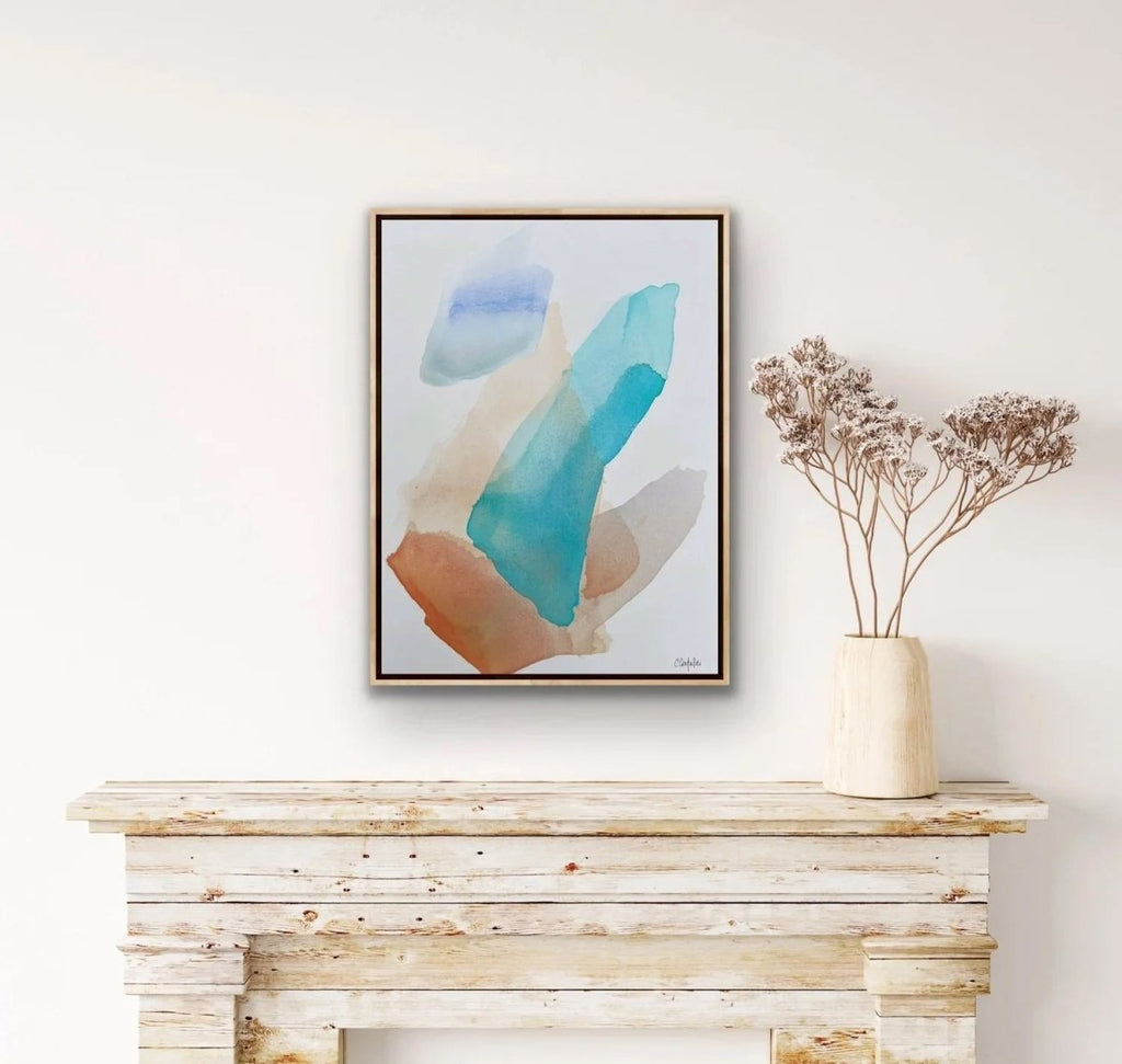 Sunkissed | 24" h x 18” w | Framed - Liza Pruitt