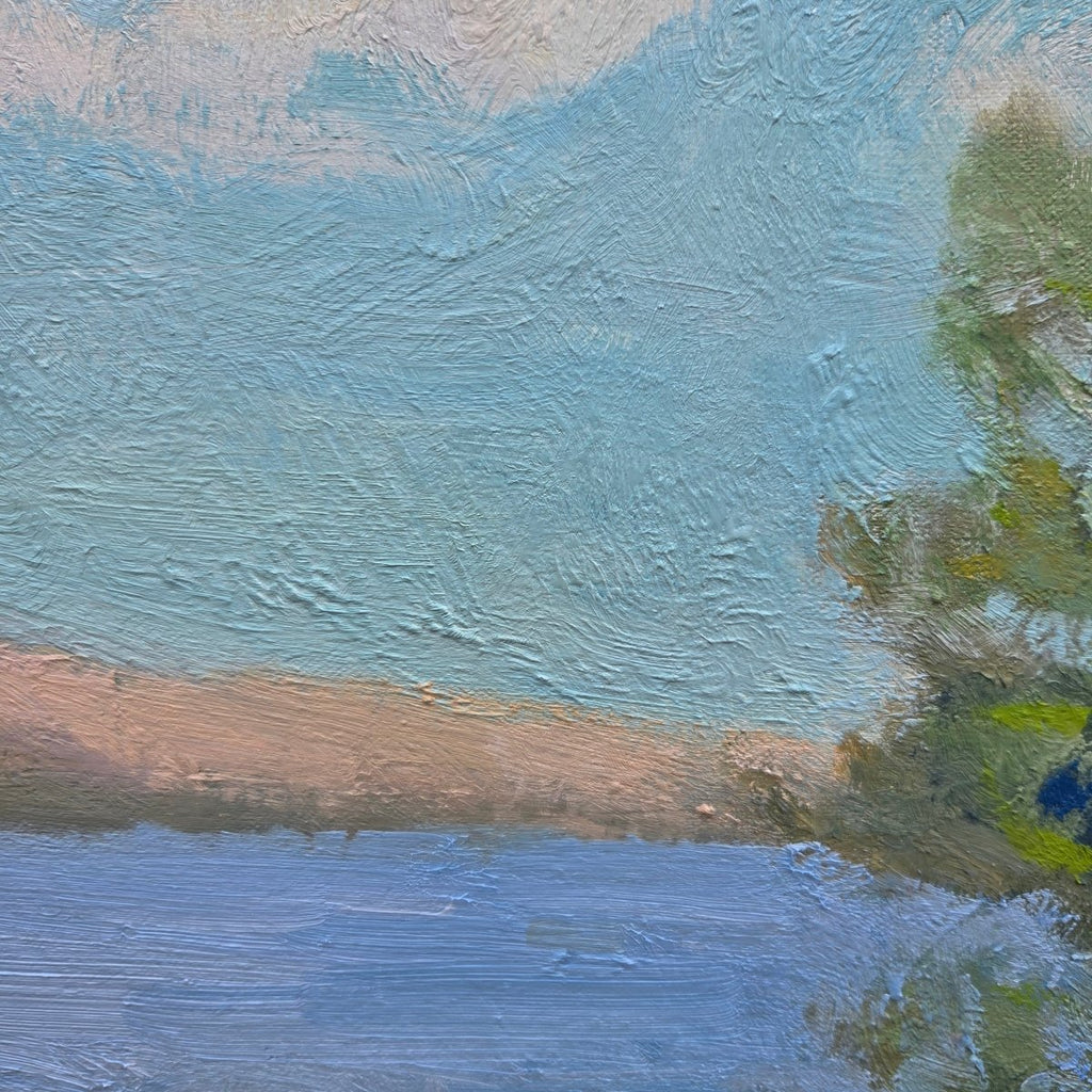 Sunlit Palms | 36" h x 36" w - Liza Pruitt