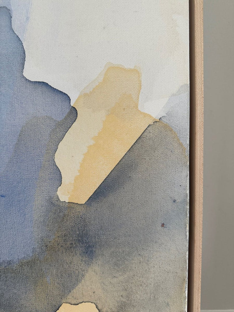 Sunrise Over Steel Blue Waters | 40" h x 30” w | Framed - Liza Pruitt