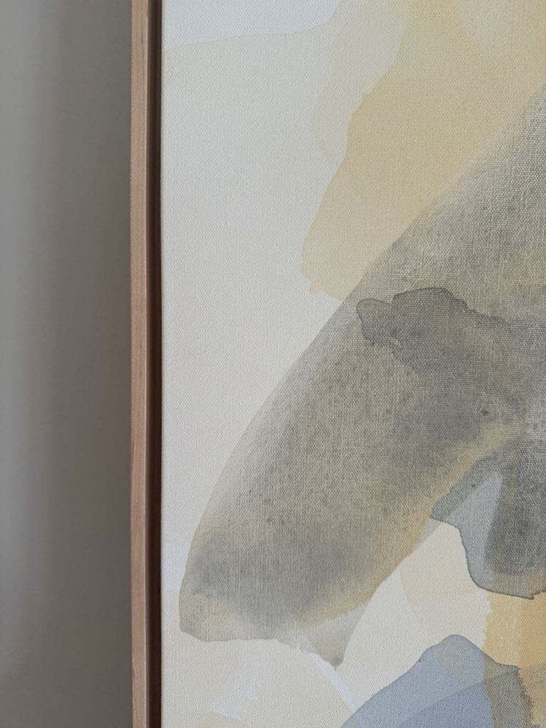 Sunrise Over Steel Blue Waters | 40" h x 30” w | Framed - Liza Pruitt