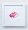 Sunset Clam | 12.5" h x 12.5" w | Framed - Liza Pruitt