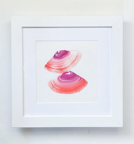 Sunset Pair | 12.5" h x 12.5" w | Framed - Liza Pruitt