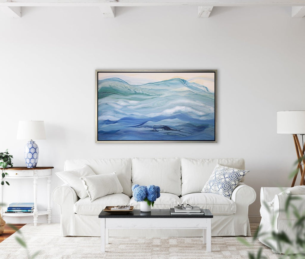 Surf Play - Open Edition Canvas Print - Liza Pruitt