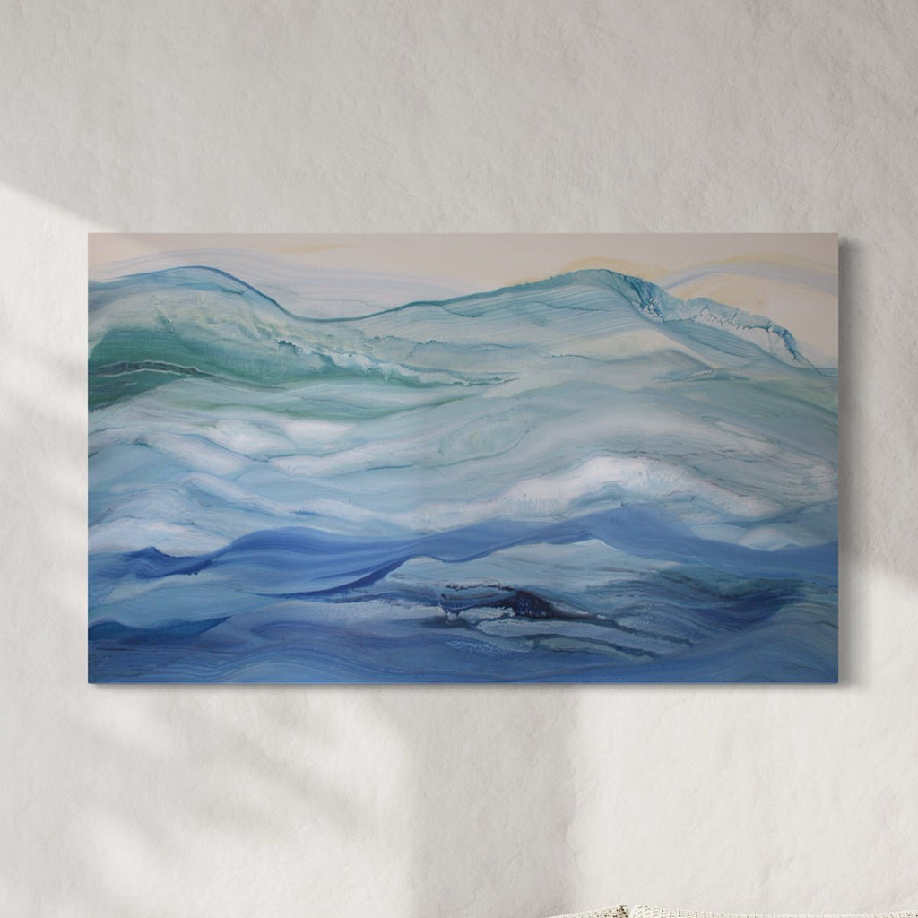 Surf Play - Open Edition Canvas Print - Liza Pruitt