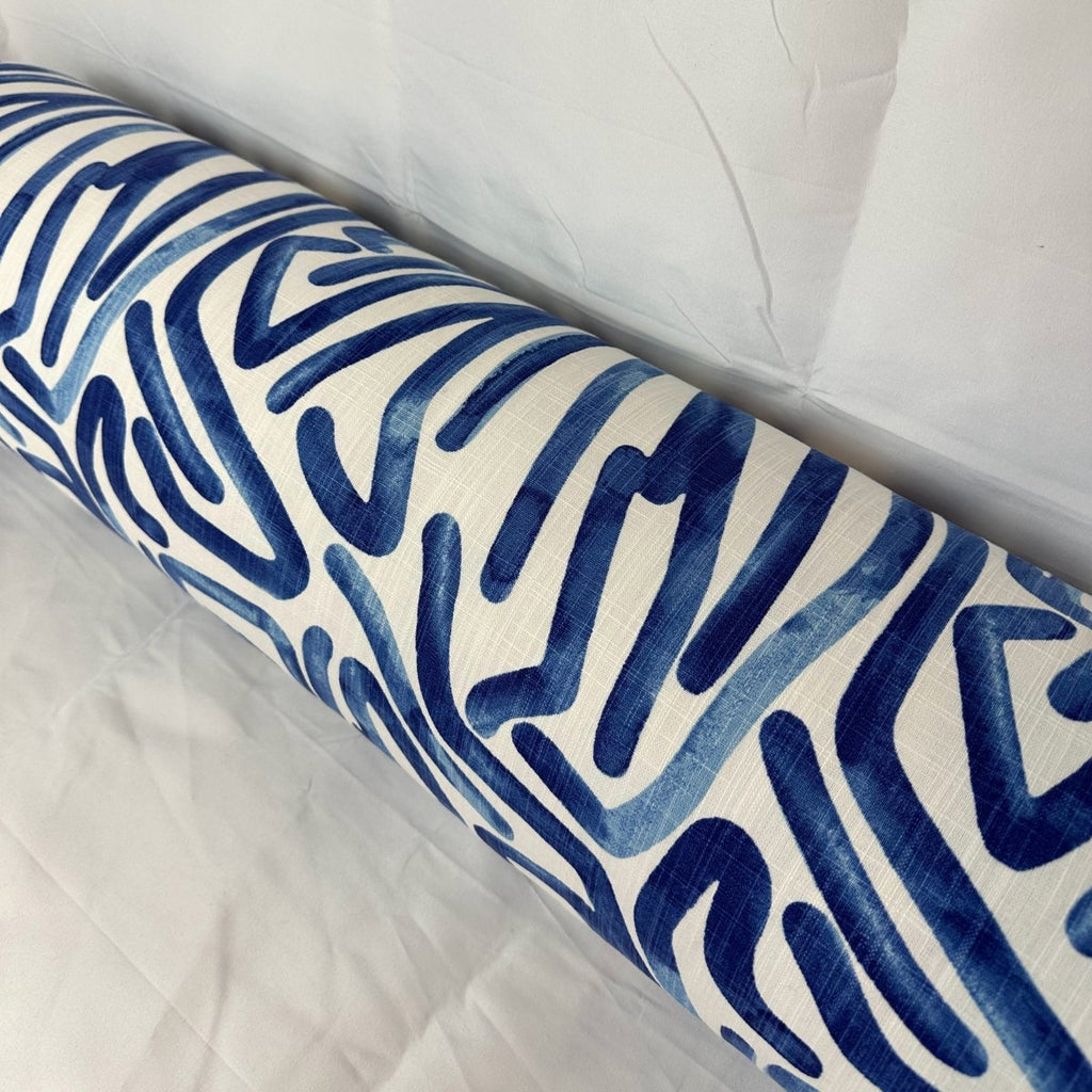 Sway in Blue Bolster Pillow - Liza Pruitt