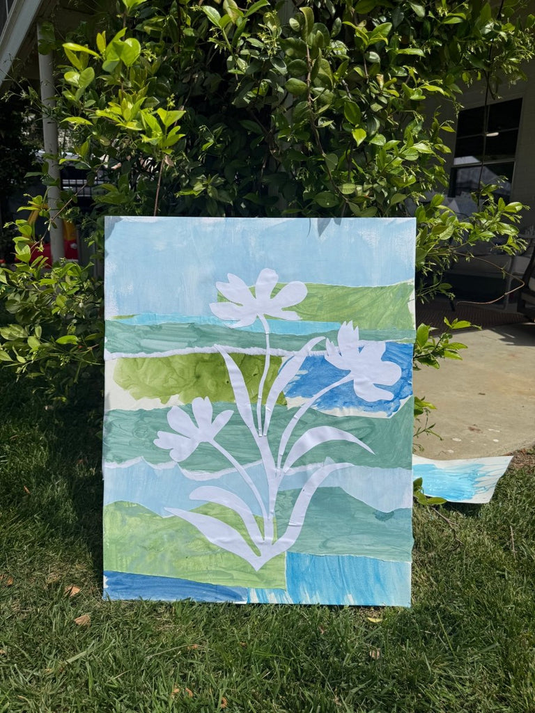 Sweet Stillness | 30" h x 24"w - Liza Pruitt