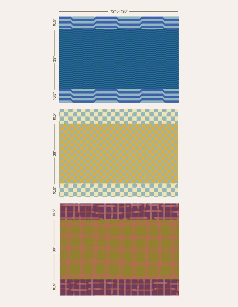 Tablecloth Reversible Grid - Liza Pruitt