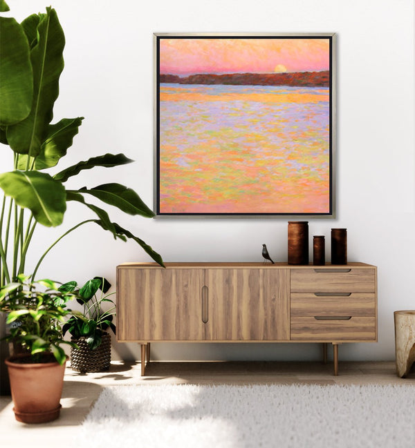 Tangerine Evening II - Limited Edition Canvas Print - Liza Pruitt