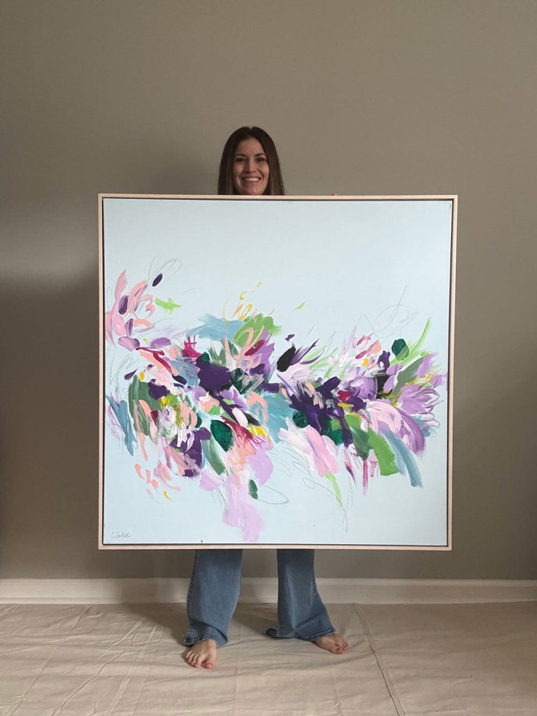 Tending the Soul | 36" h x 36" w | Framed - Liza Pruitt