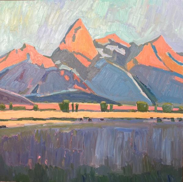 Teton Colors | 36" h x 36" w - Liza Pruitt
