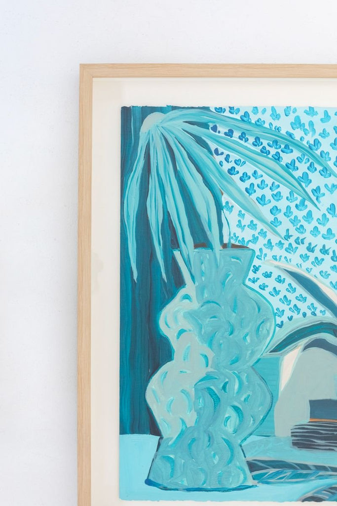 That Book I Recommended | 36.25” h x 28.5” w | Framed - Liza Pruitt