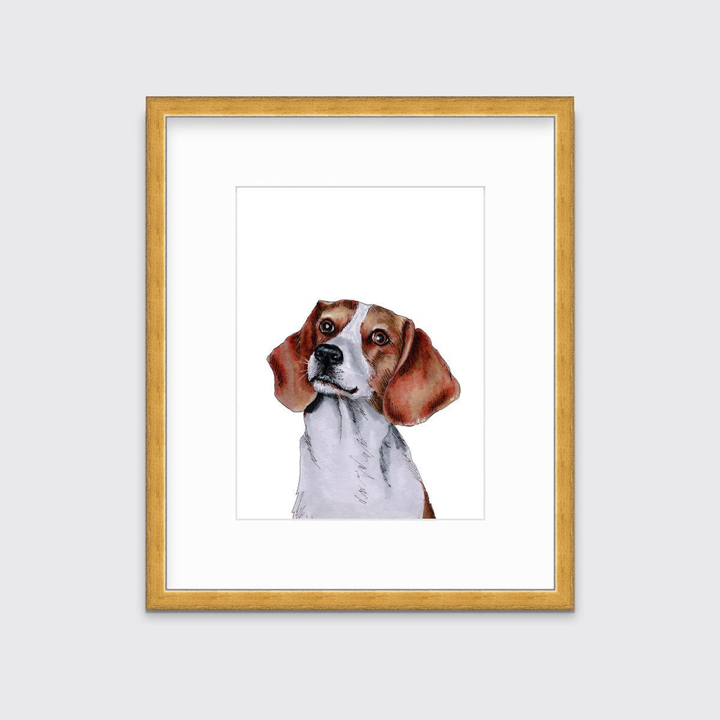 The Beagle - Open Edition Paper Print - Liza Pruitt