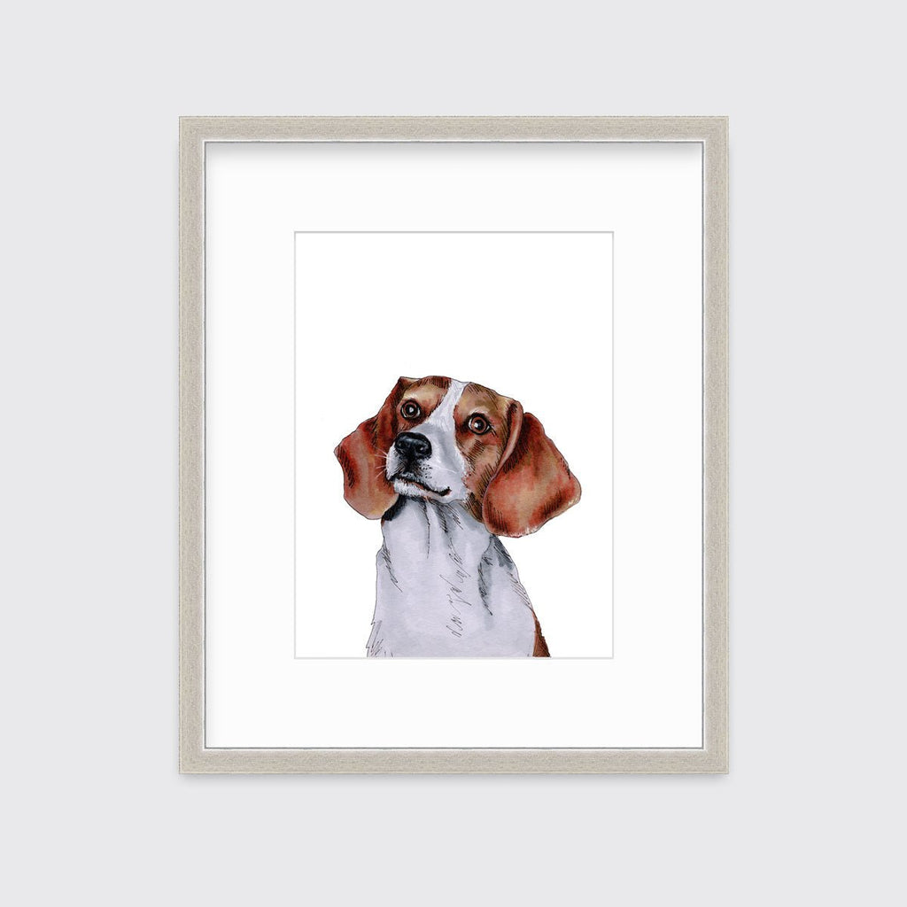 The Beagle - Open Edition Paper Print - Liza Pruitt