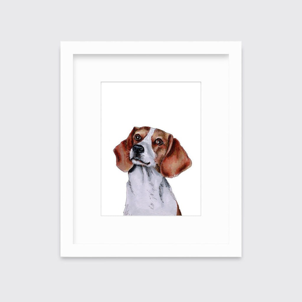 The Beagle - Open Edition Paper Print - Liza Pruitt
