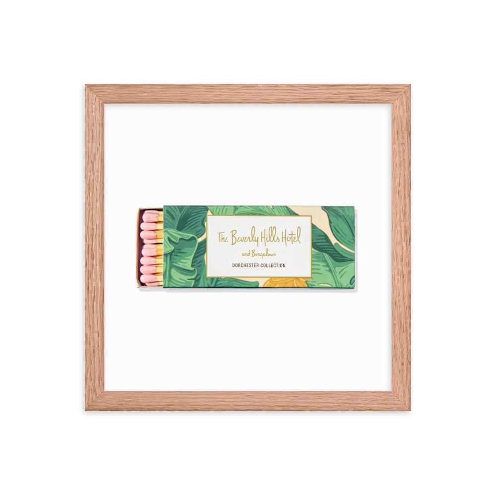 The Beverly Hills Hotel Framed Print - Liza Pruitt