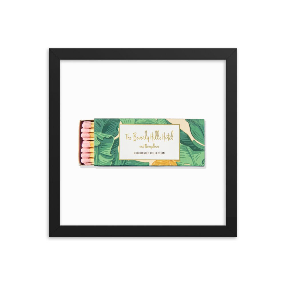 The Beverly Hills Hotel Framed Print - Liza Pruitt