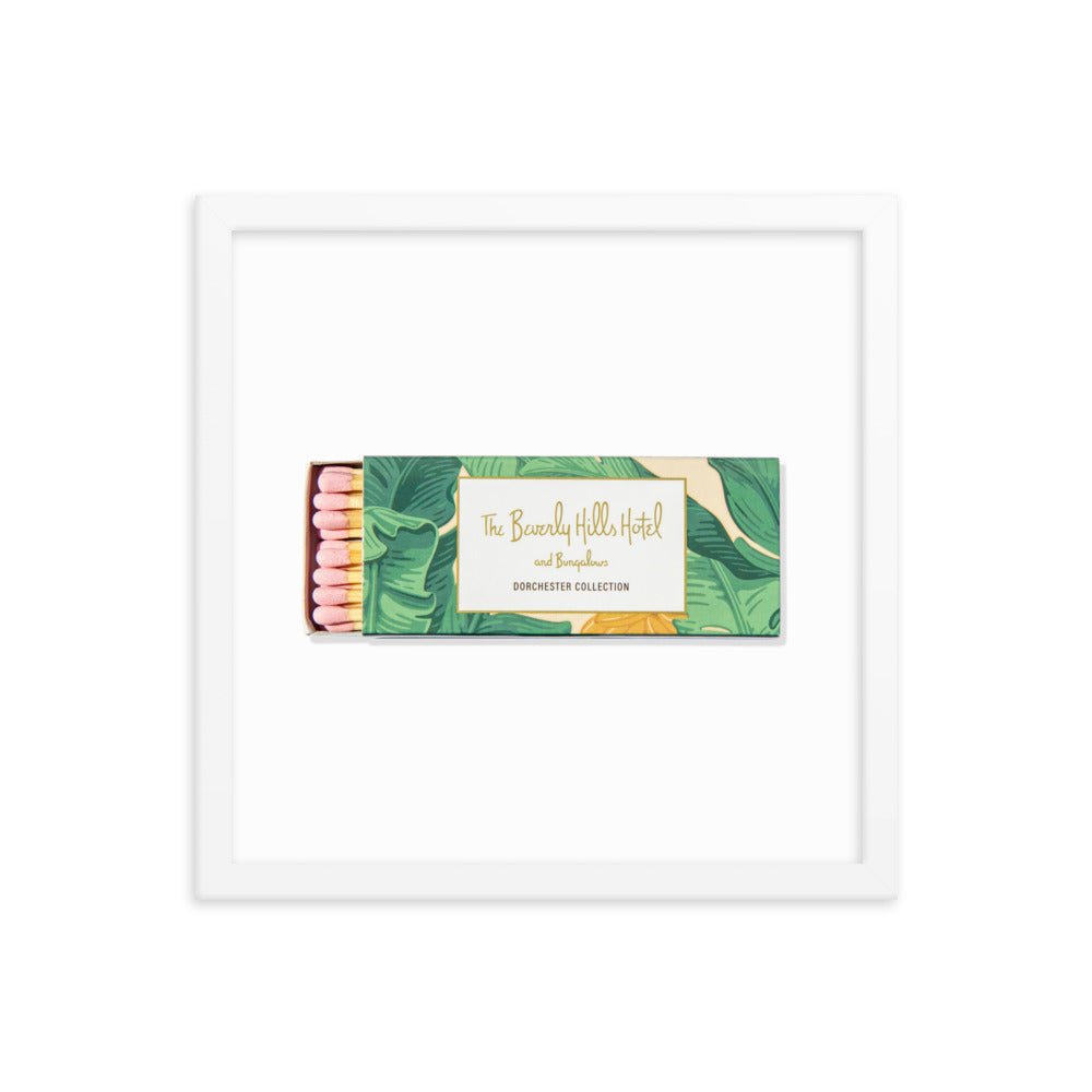 The Beverly Hills Hotel Framed Print - Liza Pruitt