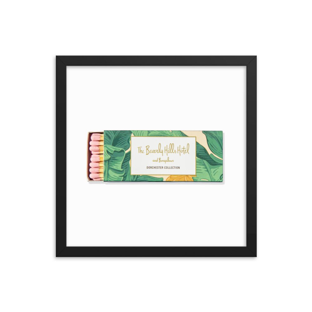 The Beverly Hills Hotel Framed Print - Liza Pruitt