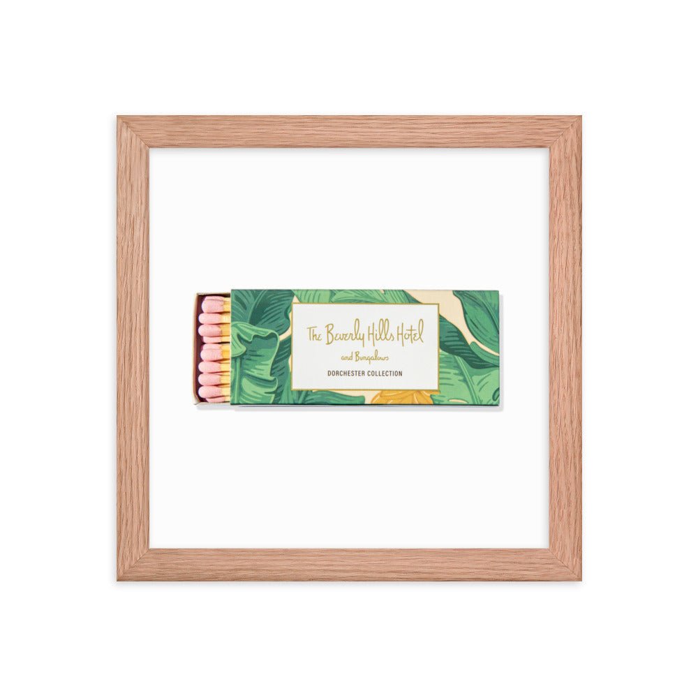 The Beverly Hills Hotel Framed Print - Liza Pruitt