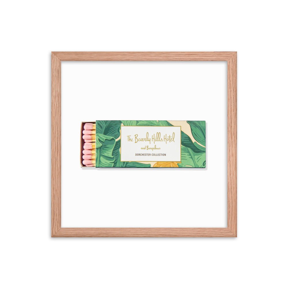 The Beverly Hills Hotel Framed Print - Liza Pruitt