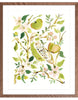The "Bird in the Apple Tree" Garden Party Series, Fine Art Print - Liza Pruitt
