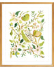 The "Bird in the Apple Tree" Garden Party Series, Fine Art Print - Liza Pruitt